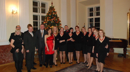 17.12.2013 Koncert w ambasadzie polskiej w Pradze