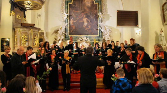 27.04.2013. Koncert z chórem Notre Dame des Eaux z Francji