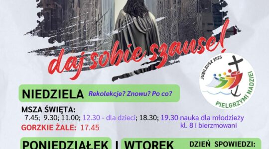 Rekolekcje Wielkopostne A.D. 2025